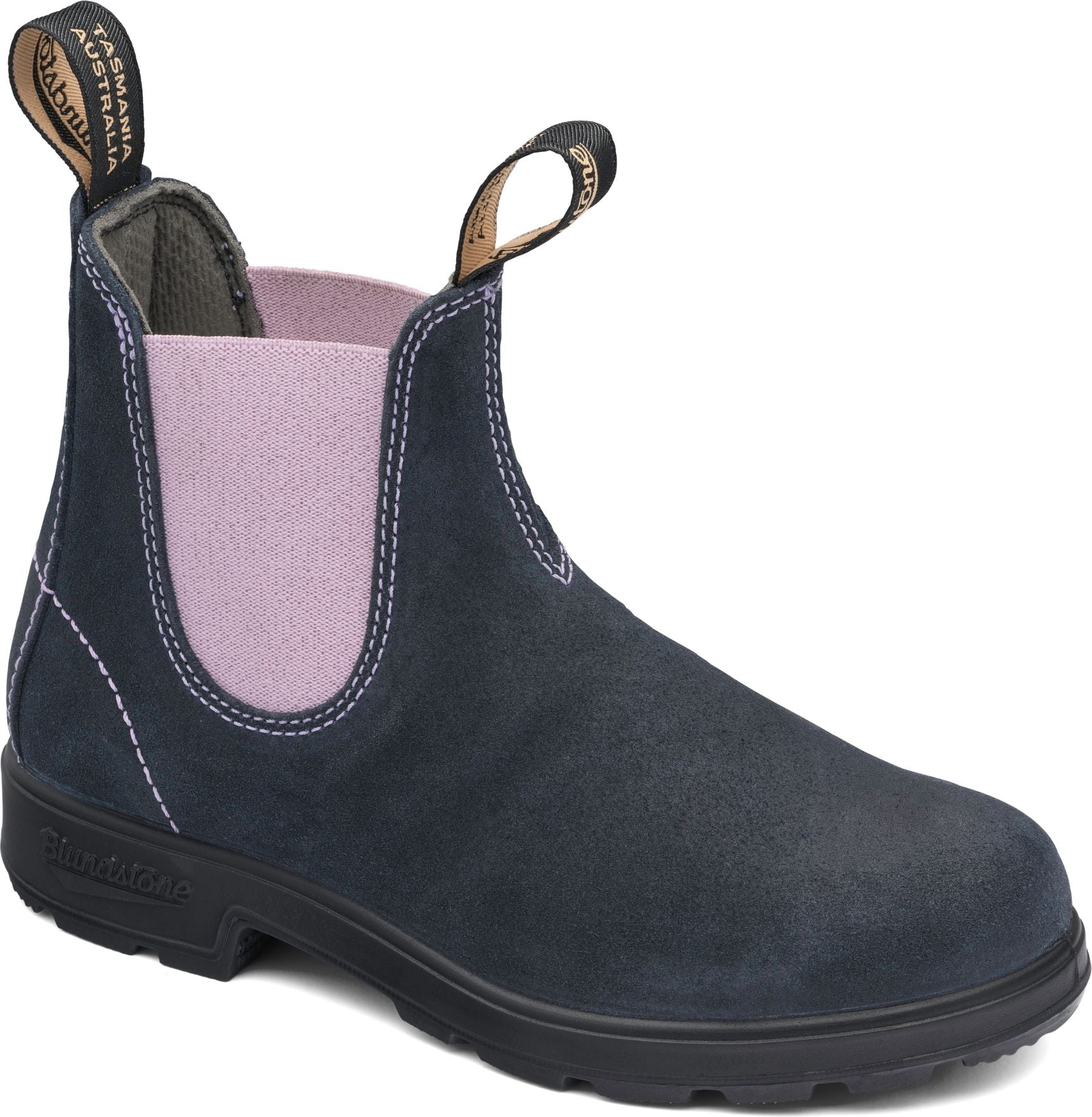 Blundstone 2034 Navy Suede Lavender quarks Exclusive