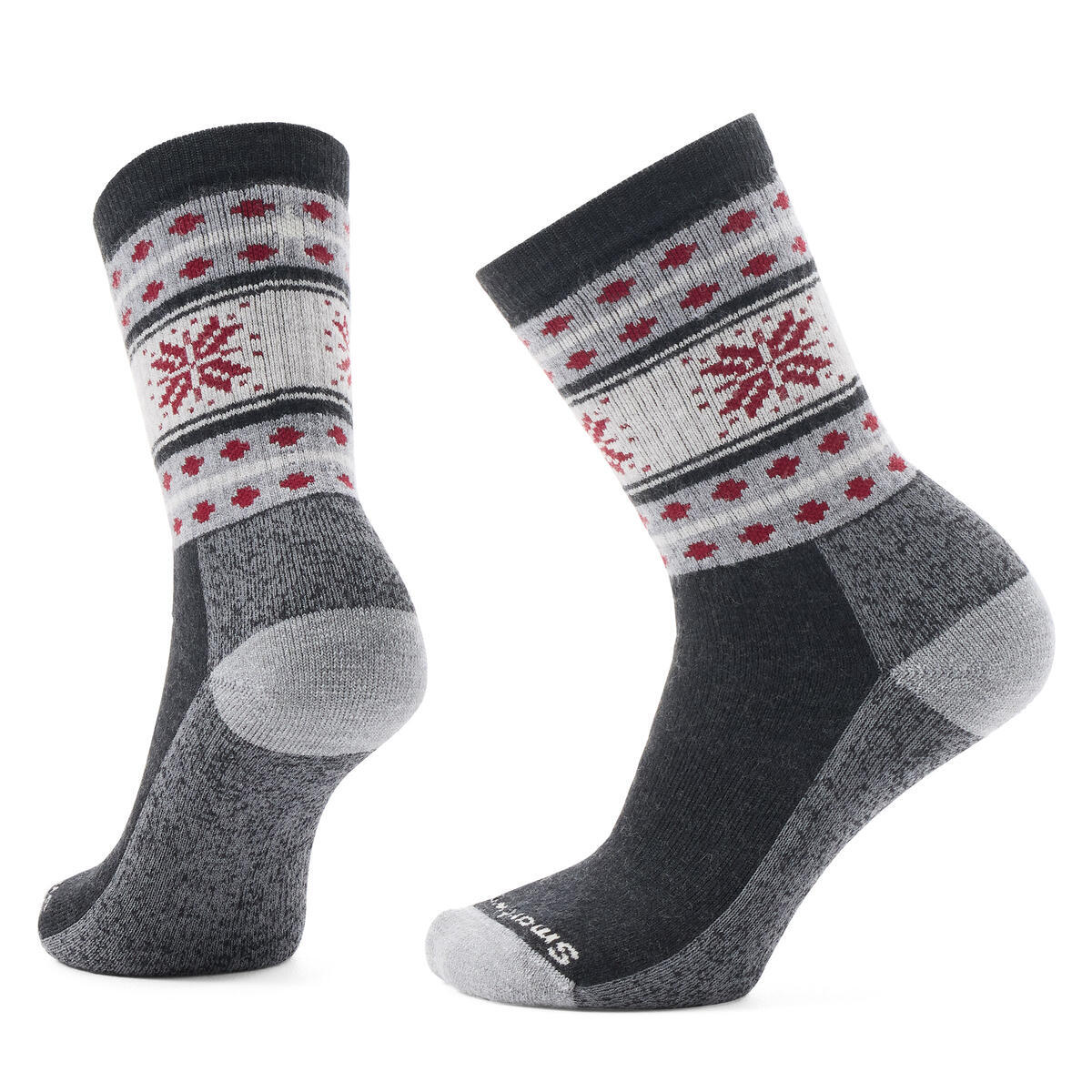 Everyday Snowflake Dream Crew Socks Charcoal