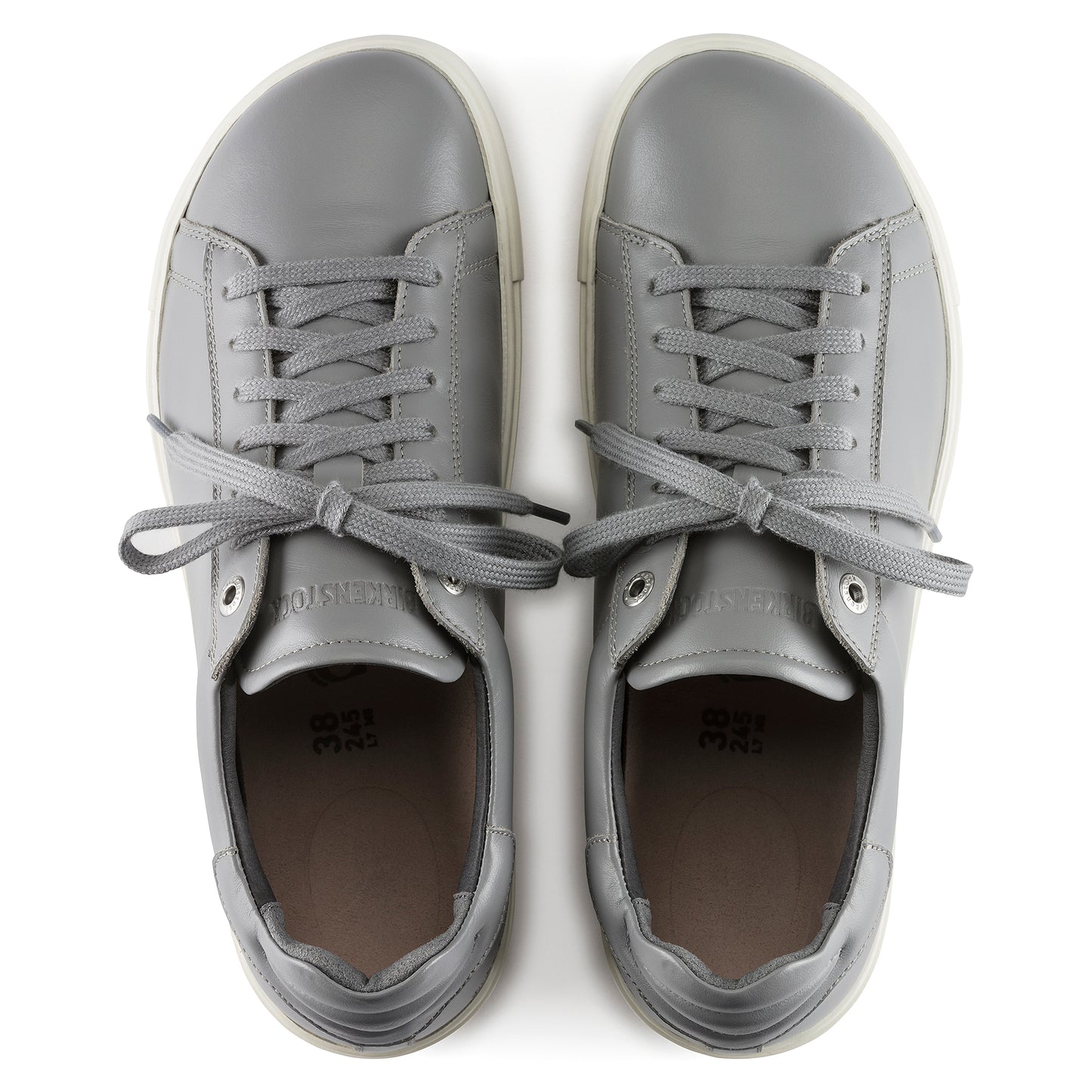 Bend Leather Gray Narrow