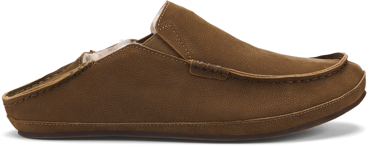 Moloa Slipper - M Kona Coffee / Kona Coffee