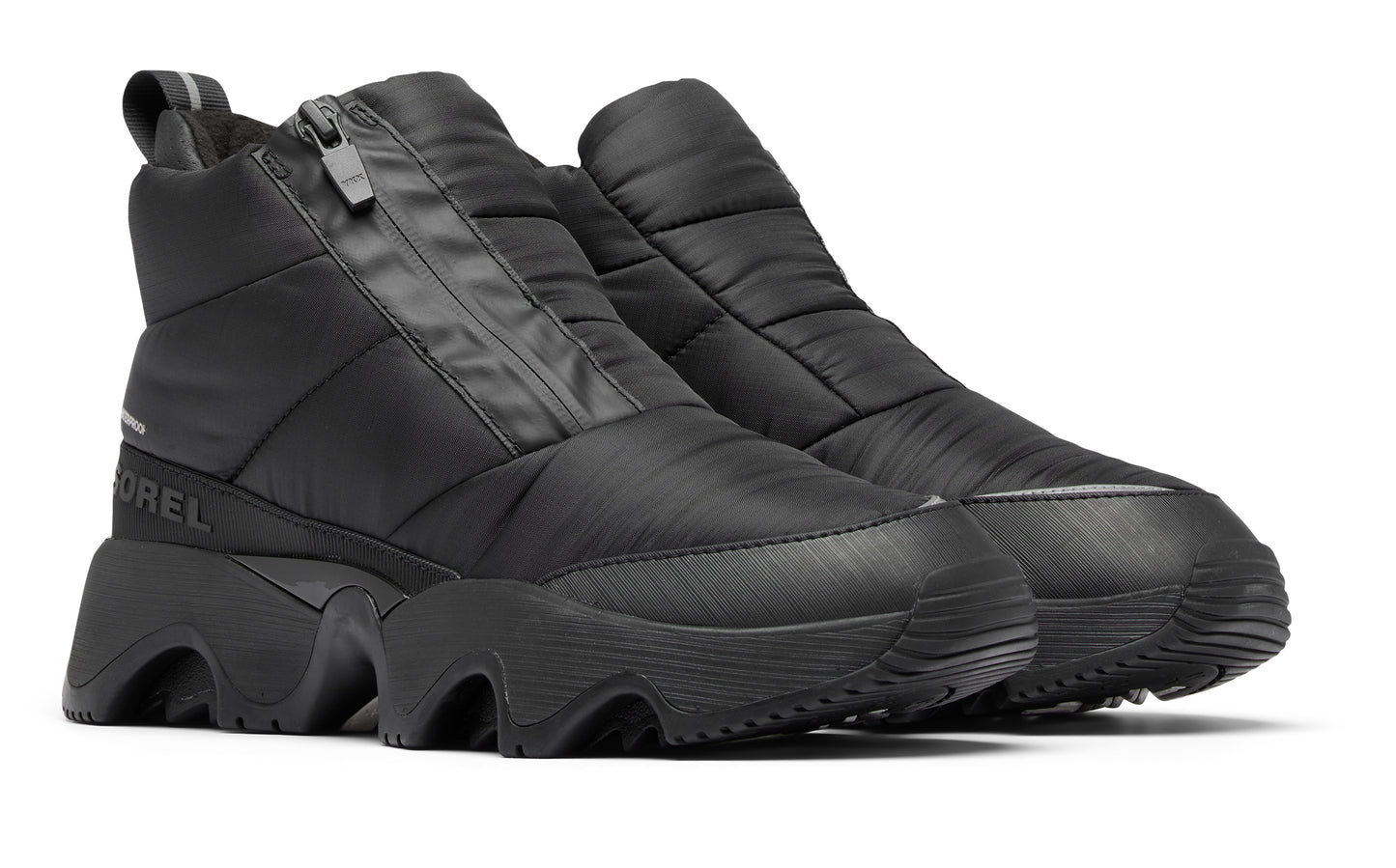 Kinetic Impact Puffy Zip Black