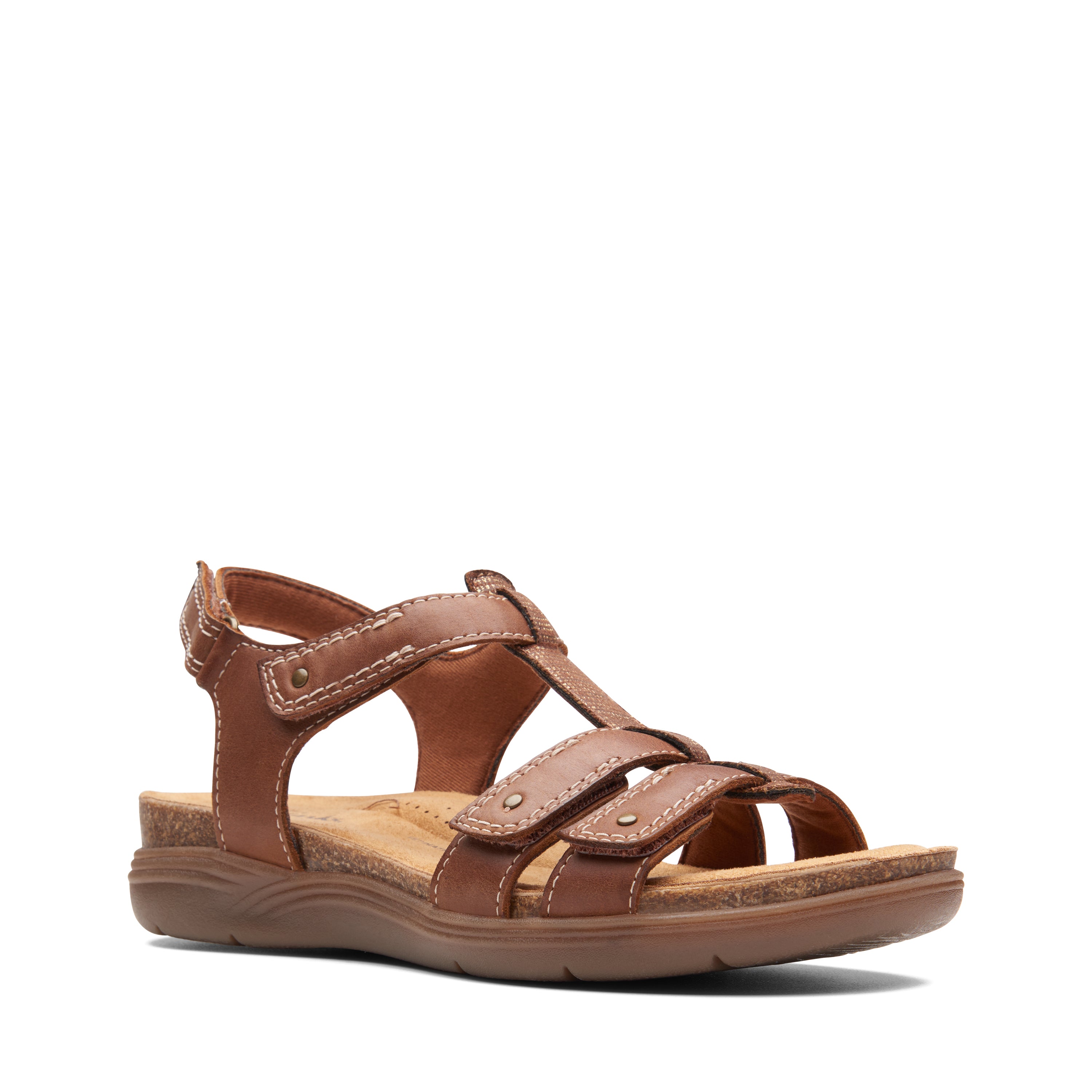 April Cove Leather Dark Tan