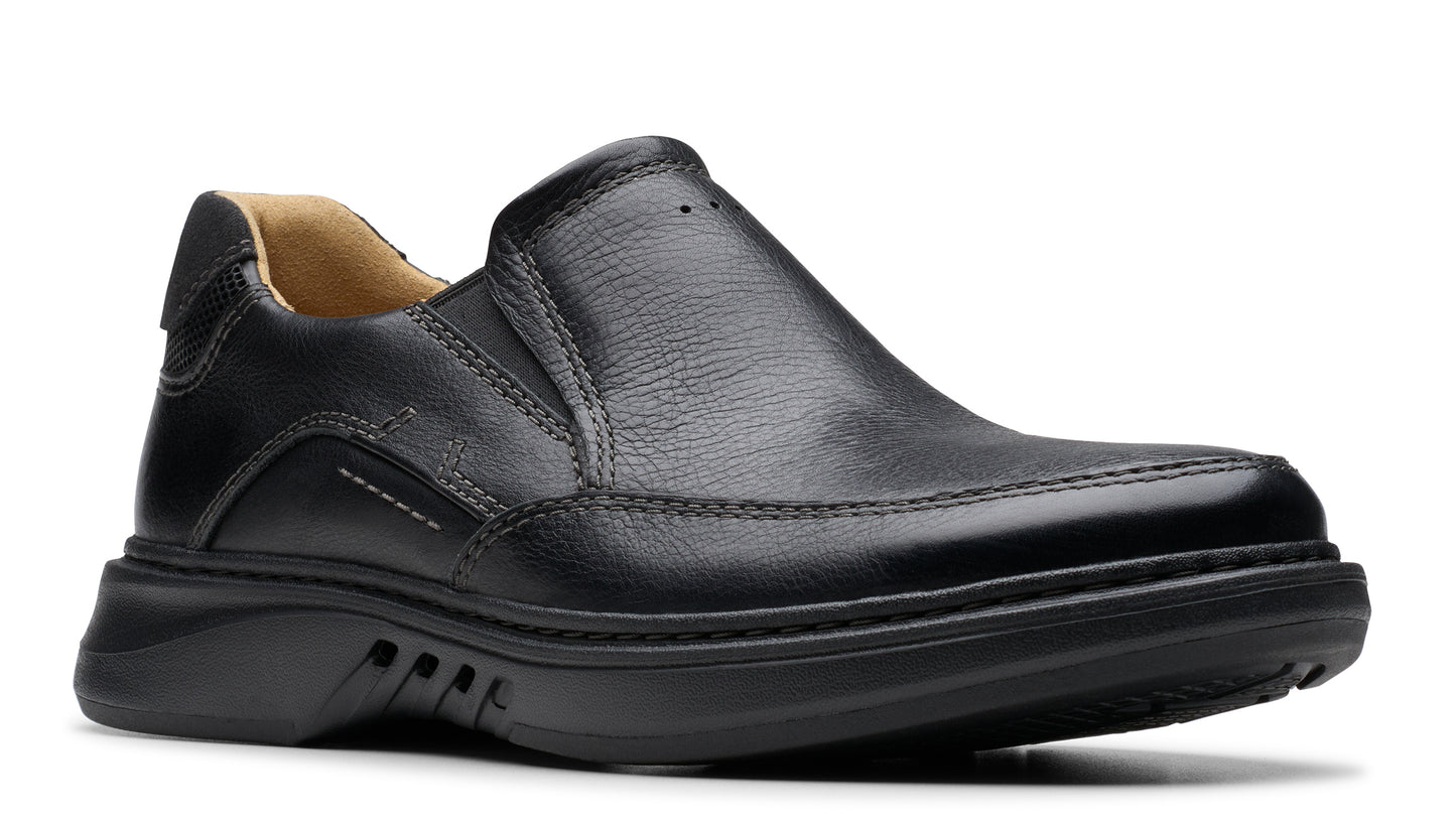 Un Briley Step Leather Black