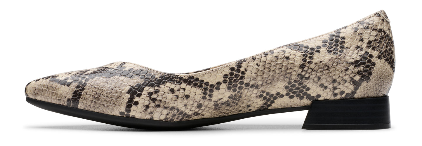 Nataly Wish Leather Grey Snake