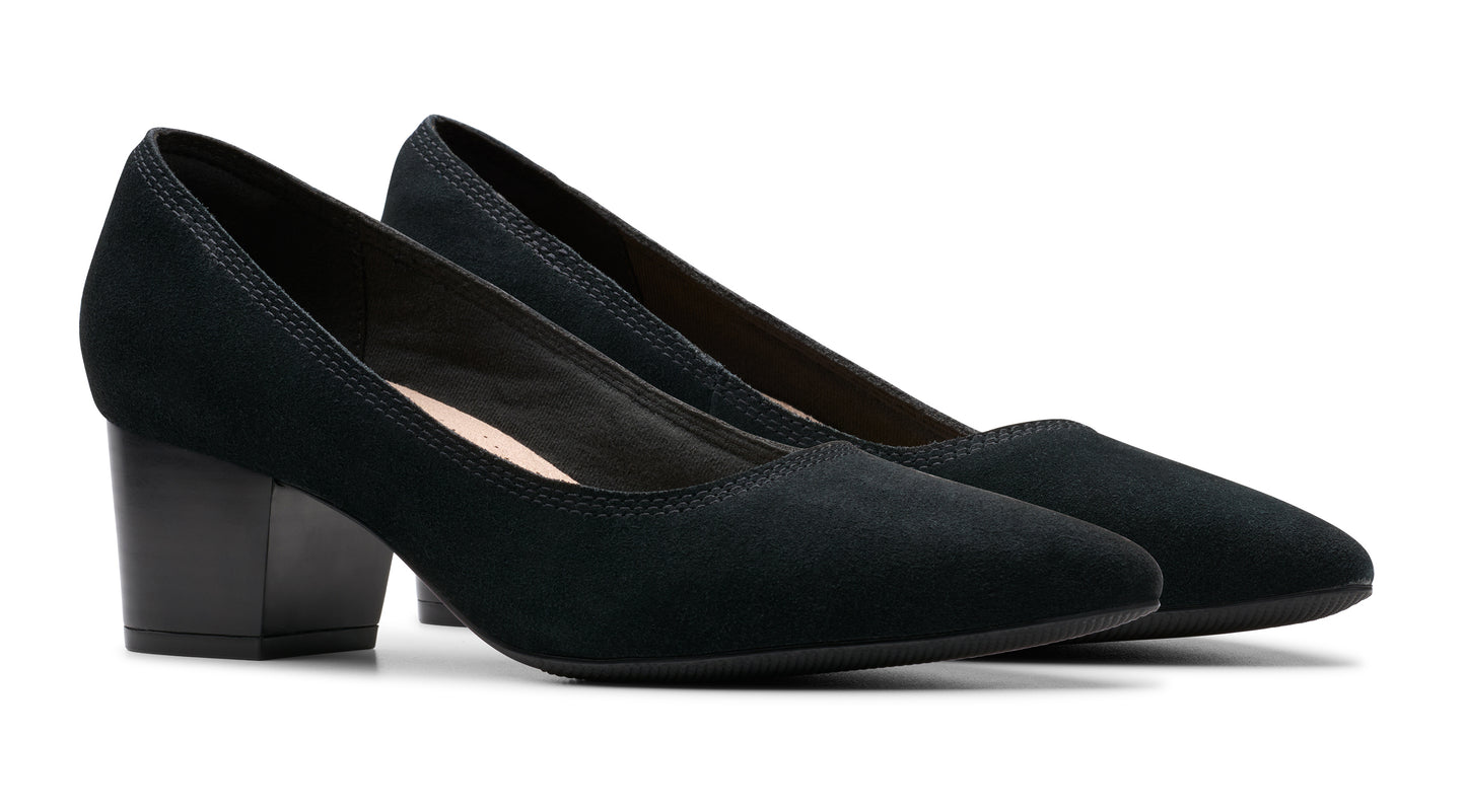 Ellanie Hope Suede Black