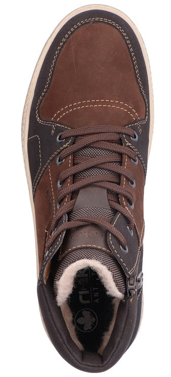 Espresso Warmlined Lace Up Boot