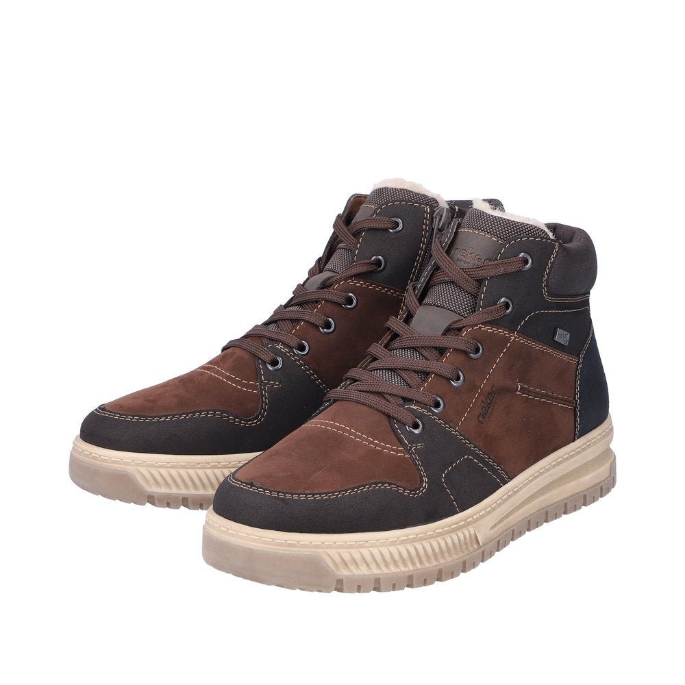 Espresso Warmlined Lace Up Boot