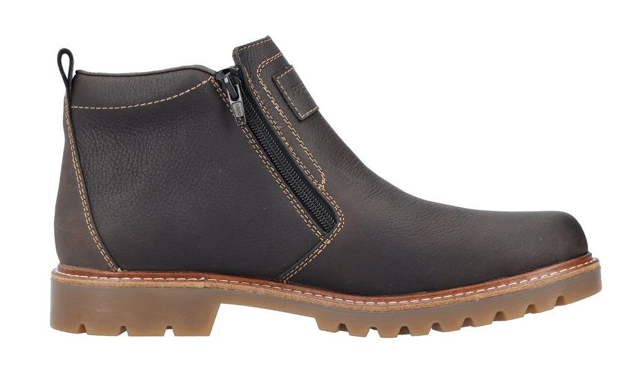 Moro Warmlined Side Zip Boot Brown