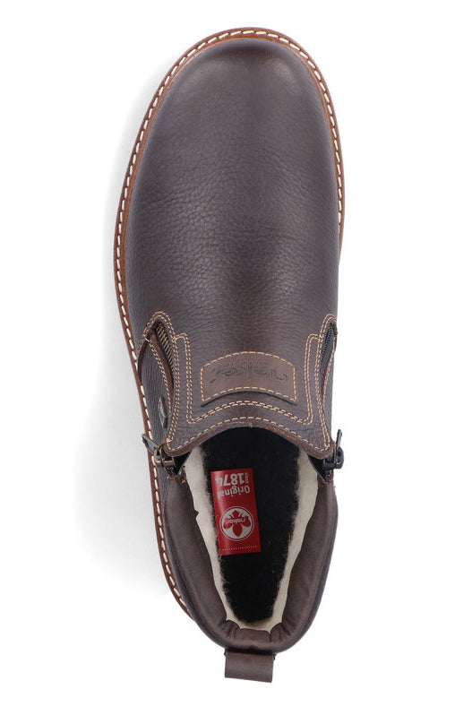 Moro Warmlined Side Zip Boot Brown