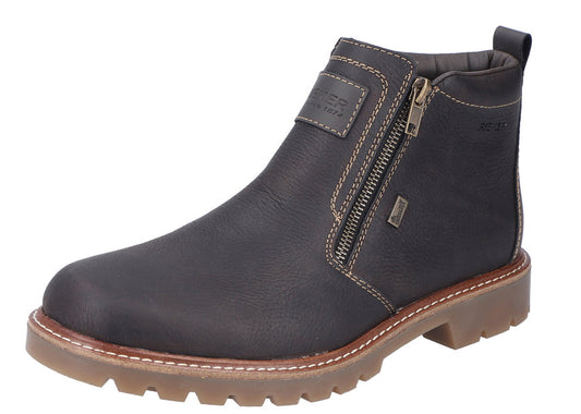 Moro Warmlined Side Zip Boot Brown