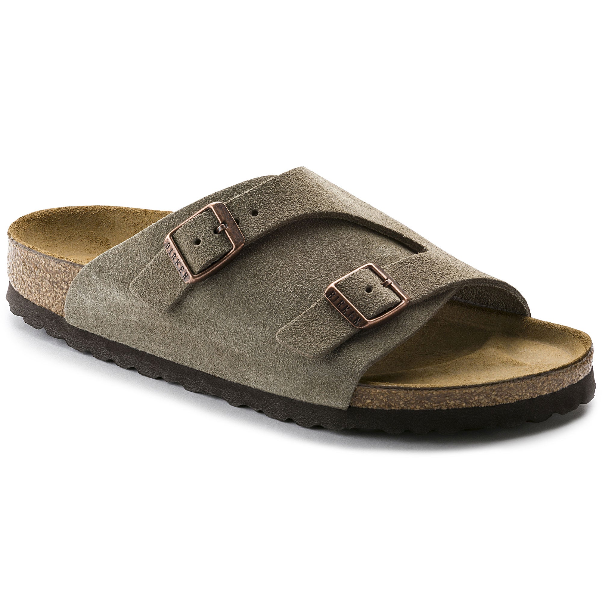 Zurich Taupe Suede -narrow