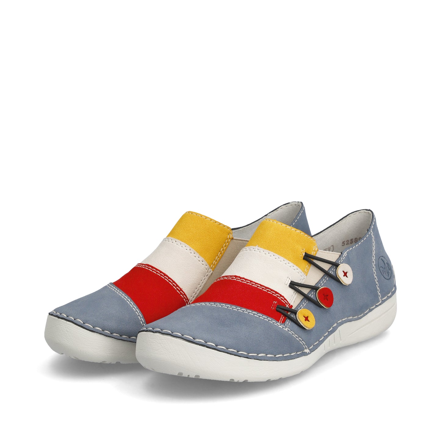 Jeans Multi Stripe Slip On