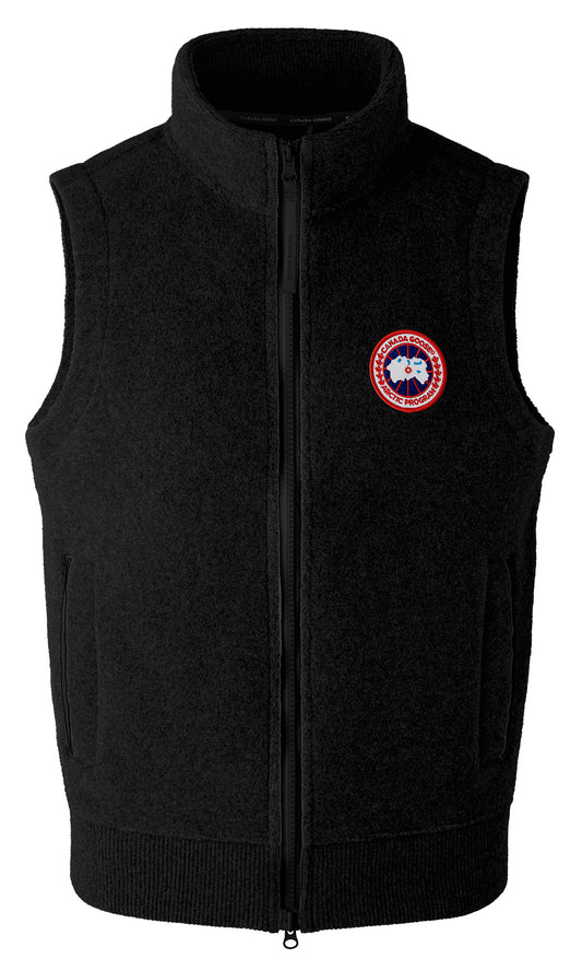 Mersey Fleece Vest Black