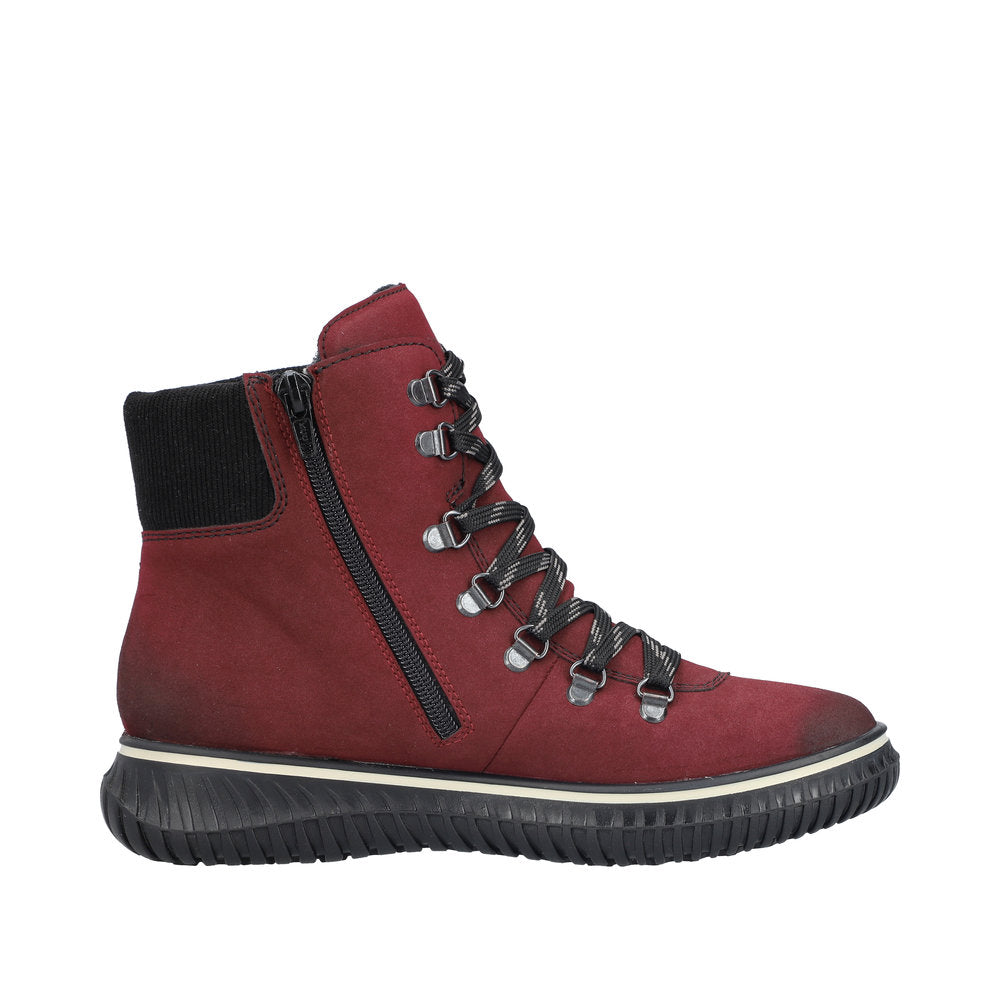 Bordeaux Warmlined Lace Up Boot