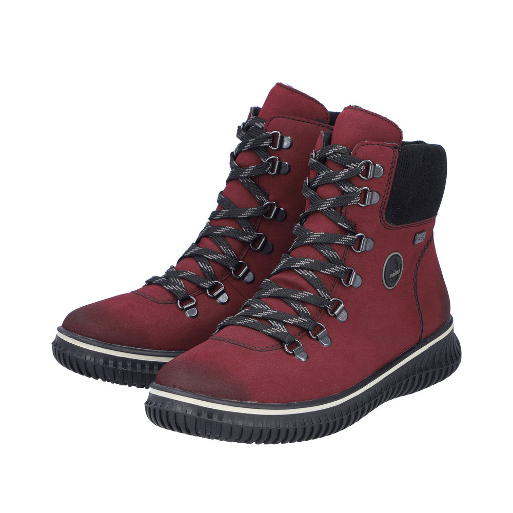 Bordeaux Warmlined Lace Up Boot