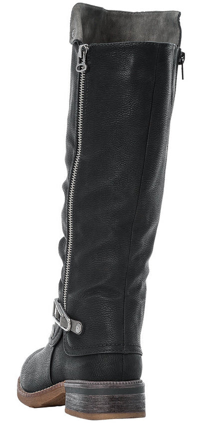 Tall Black Boot