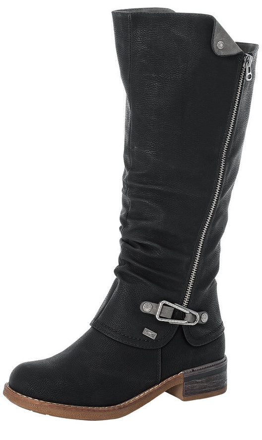 Tall Black Boot