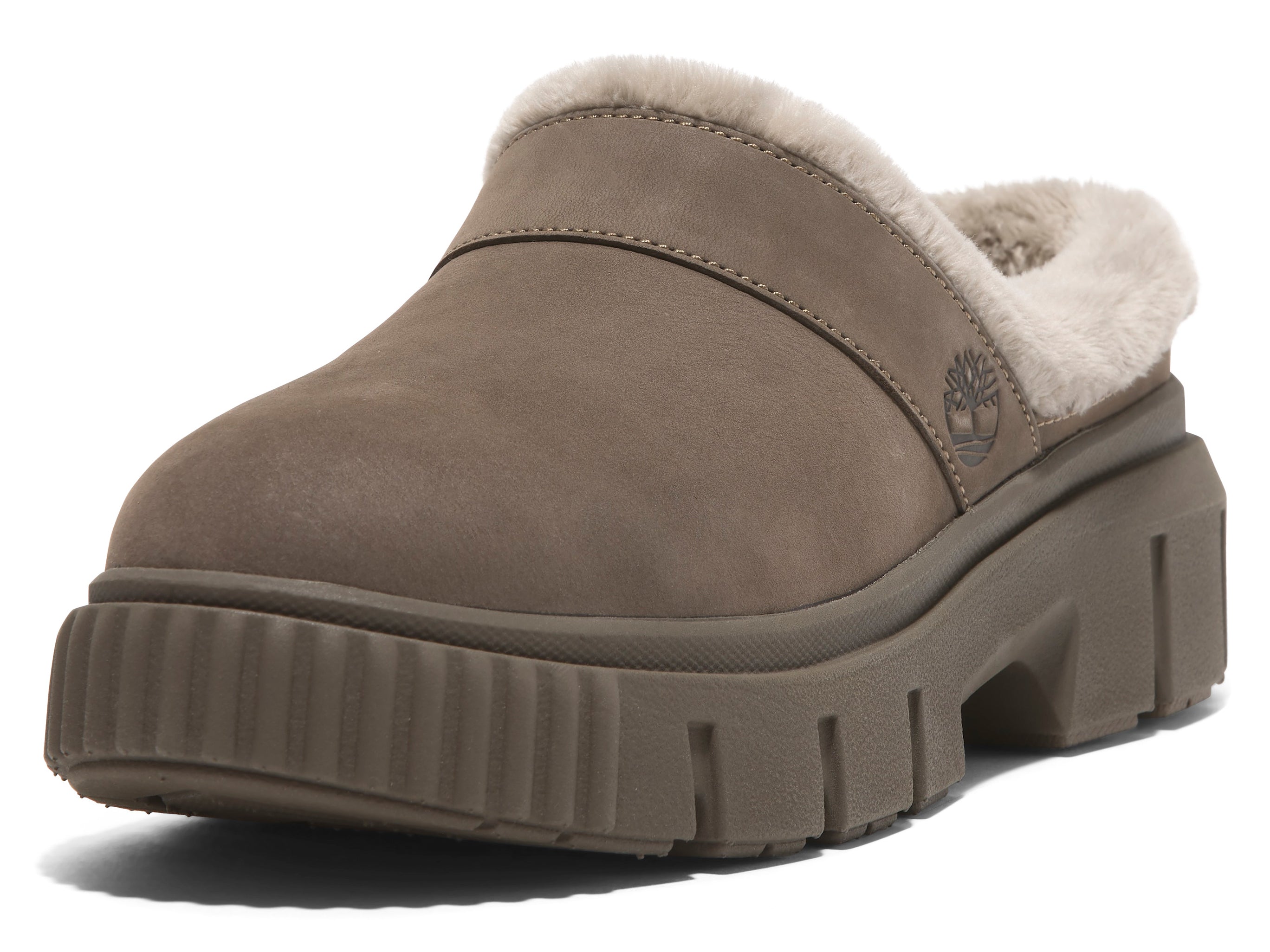 Greyfield Warm Lined Slip On Medium Brown