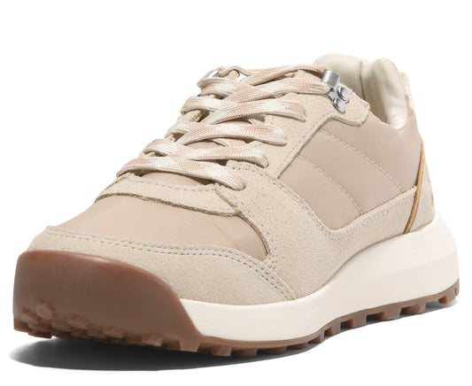 Retro Swift Low Lace Up Sneaker Light Beige