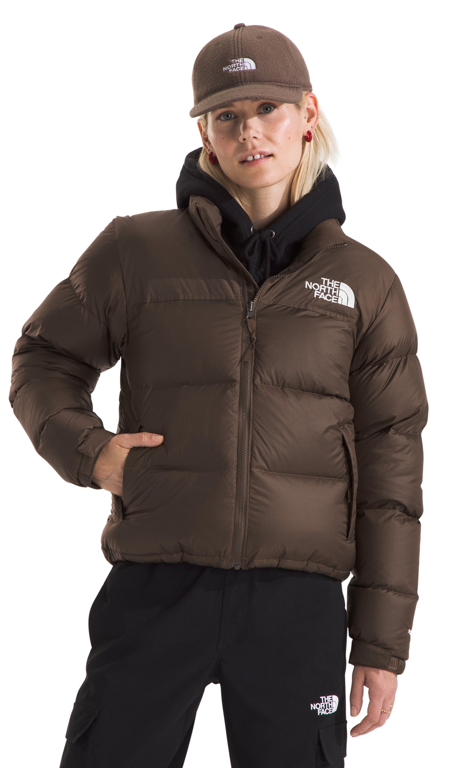 North face puffer jacket women's 1996 online