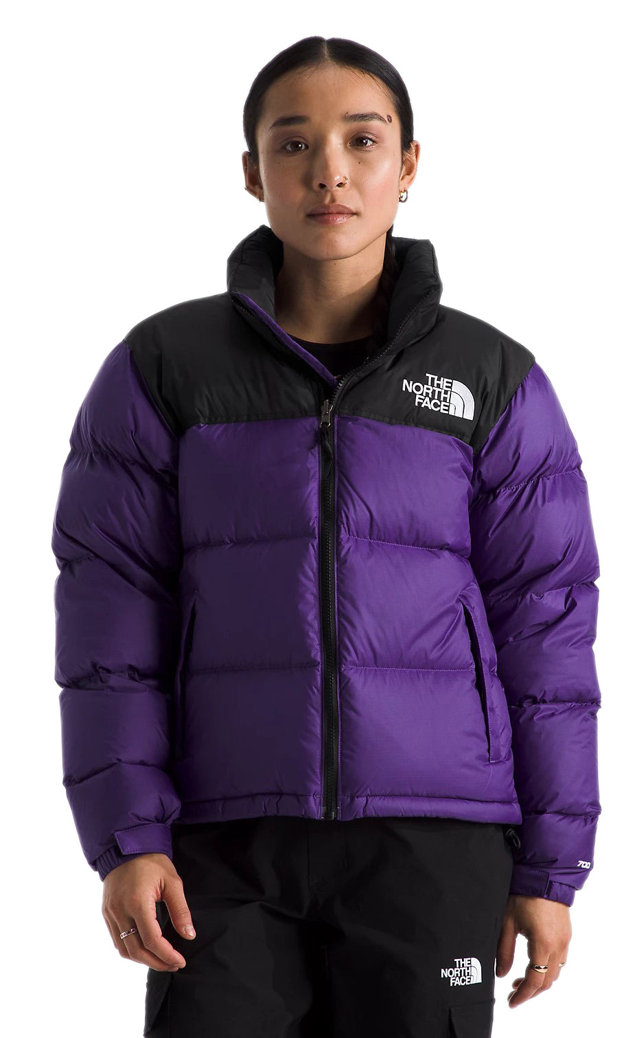 Purple womens north face jacket best sale