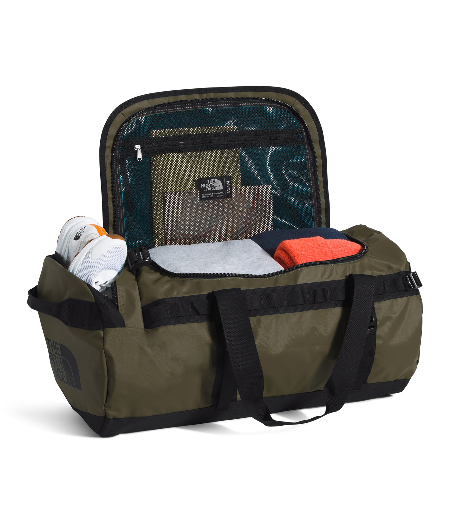 Base Camp Duffel M New Taupe Green