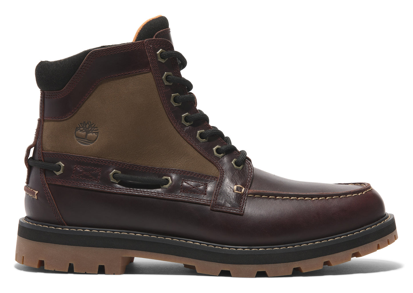 Britton Road Mid Lace Up Burgundy