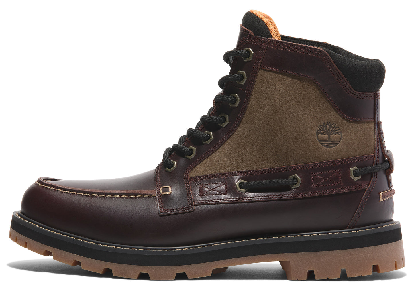 Britton Road Mid Lace Up Burgundy