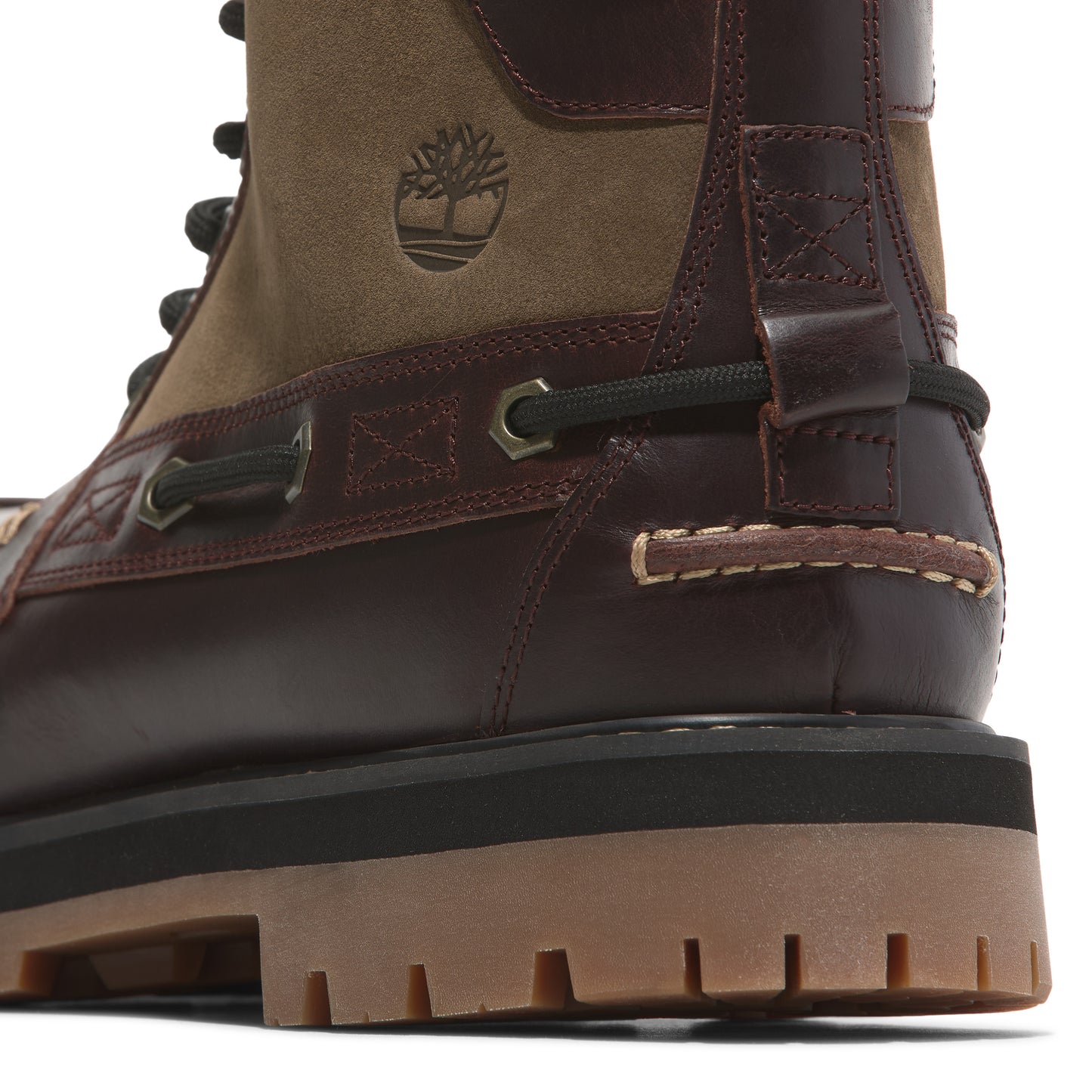 Britton Road Mid Lace Up Burgundy