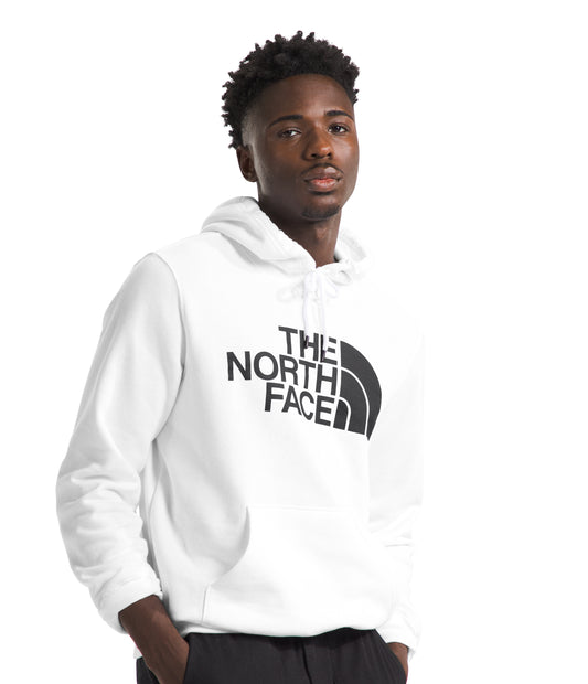 Men's Half Dome Pullover Hoodie TNF White TNF Black