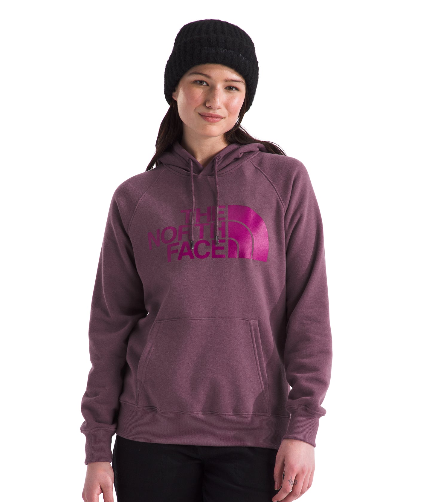 Women's Half Dome Pullover Hoodie Midnight Mauve