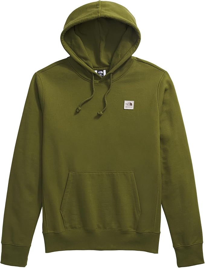 Men's Heritage Patch Pullover Hoodie Forest Olive