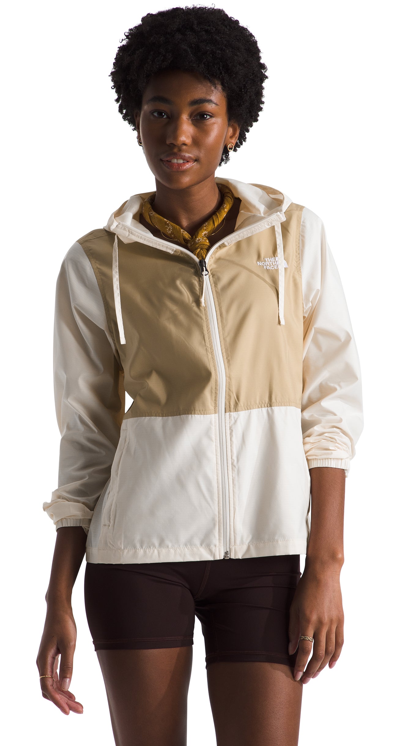 Women's Cyclone Jacket 3 Gardenia White Khaki Stone