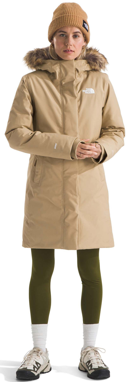 Women's Arctic Parka Khaki Stone