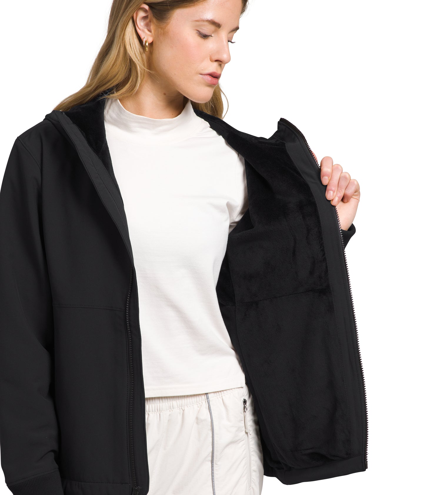 Women's Shelbe Raschel Hoodie TNF Black