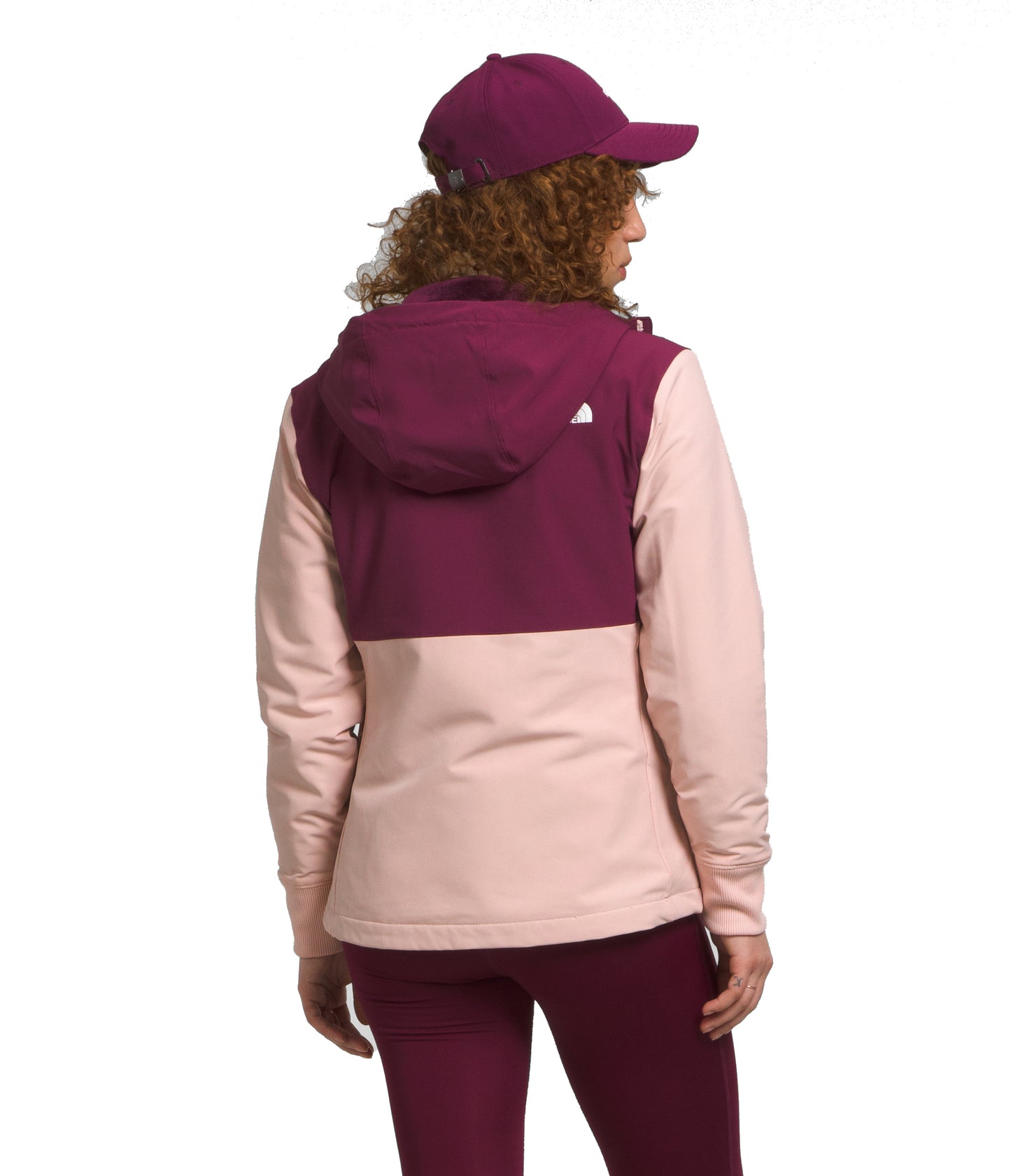 Women's Shelbe Raschel Hoodie Pink Moss Boysenberry