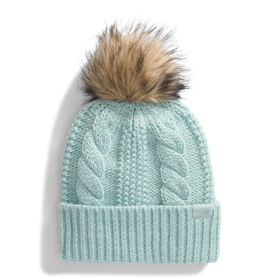 Women's Oh Mega Fur Pom Beanie Muted Pine