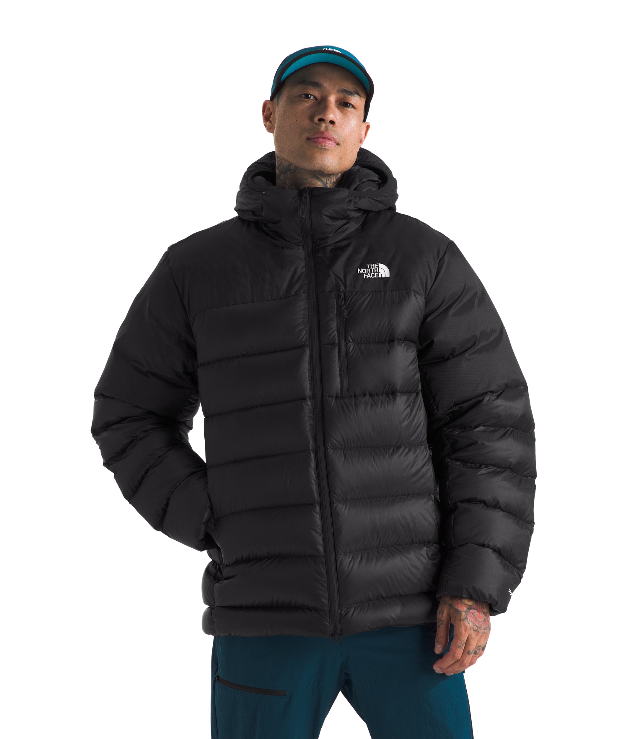 Men's Kalix Down Hoodie TNF Black