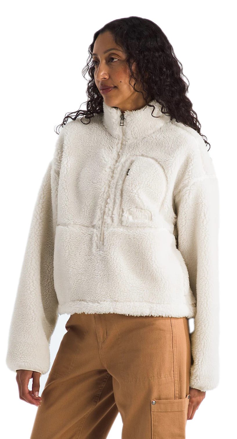 Women's Extreme Pile Pullover 2 White Dune