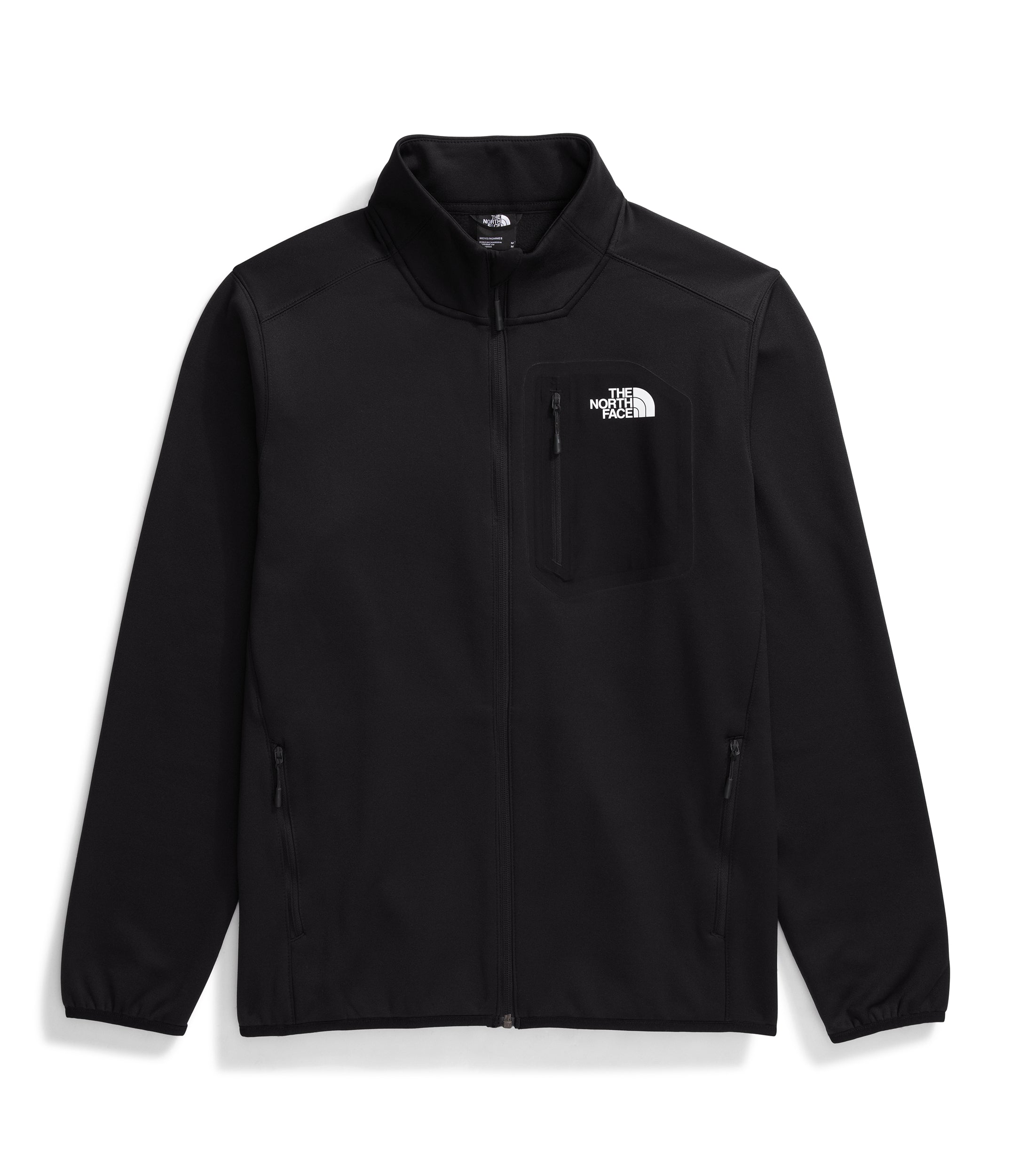 Men's Crest Full Zip TNF Black