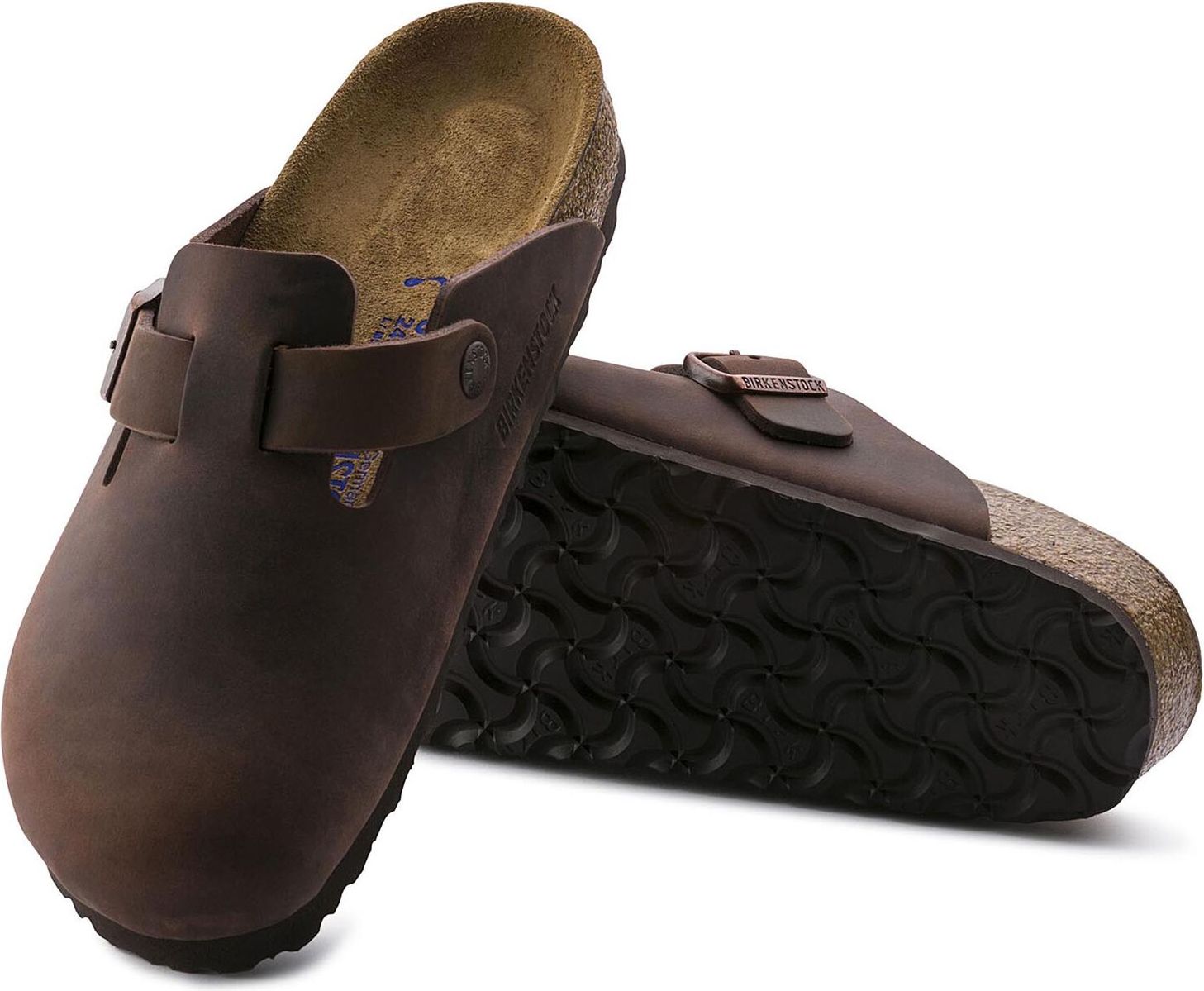 Boston Soft Footbed Oiled Leather Habana - Narrow – Quarks Shoes