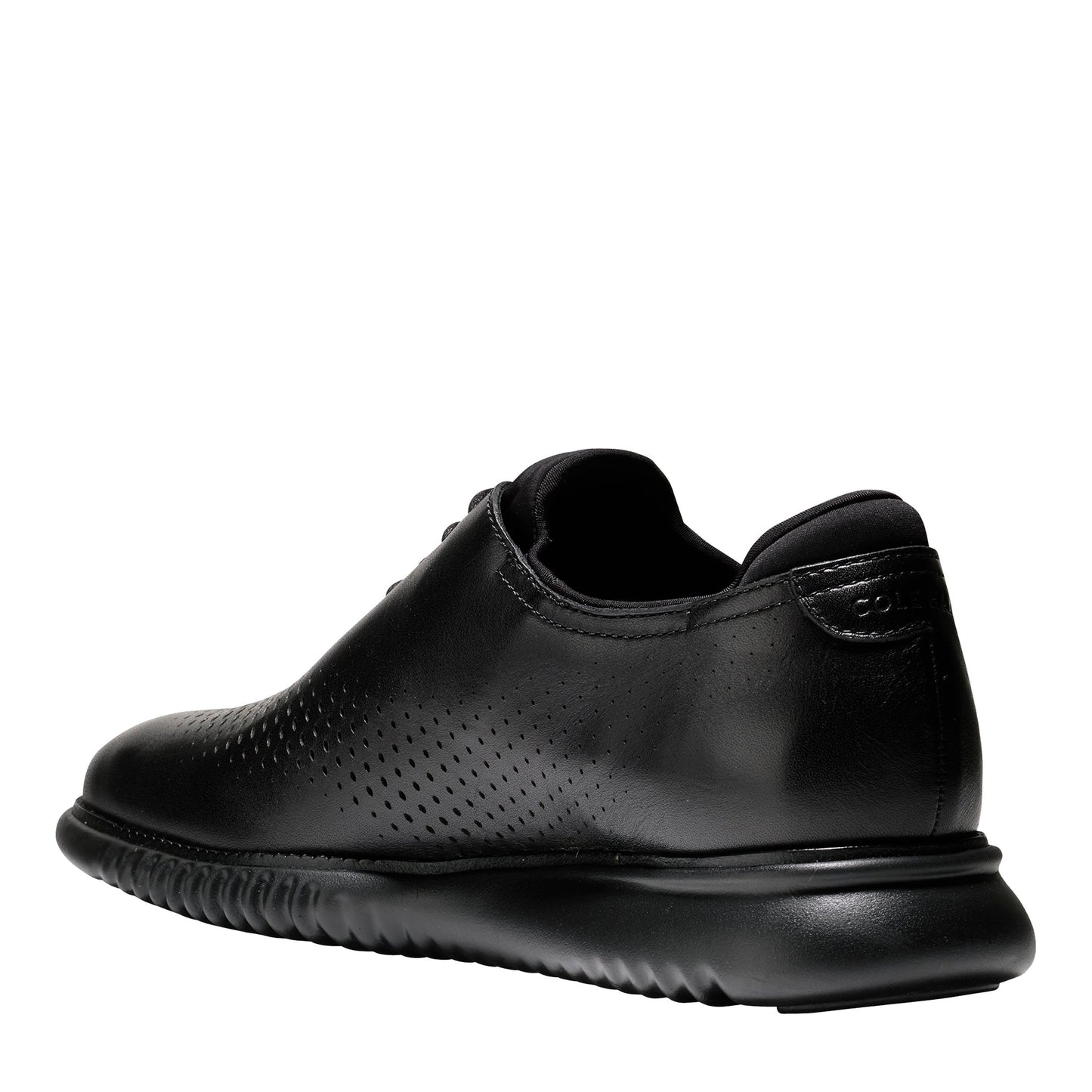 2.zerogrand Laser Wingtip Ox Lined Black