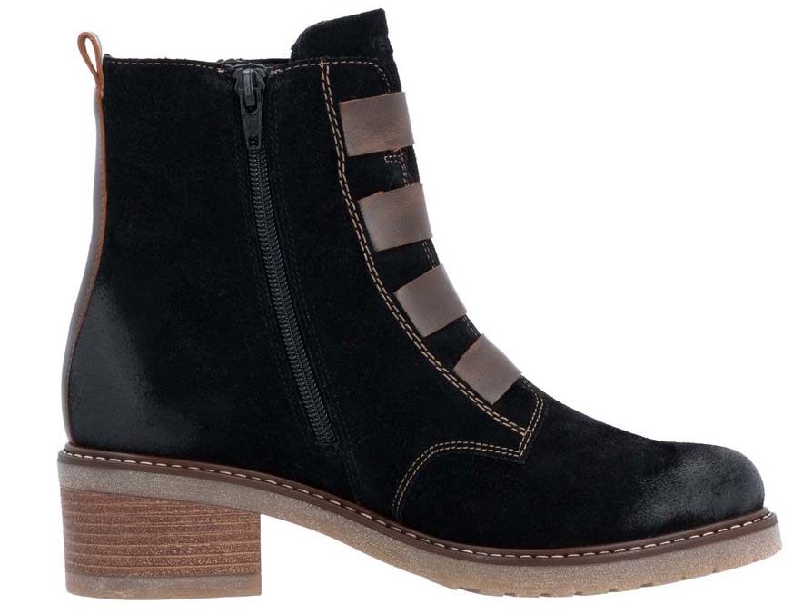 Black Side Zip Boot