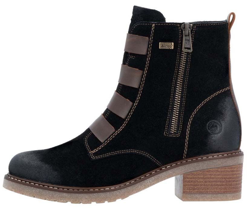 Black Side Zip Boot