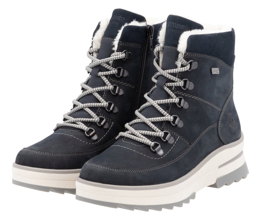 Pacific Warmlined Flip Grip Lace Up Boot