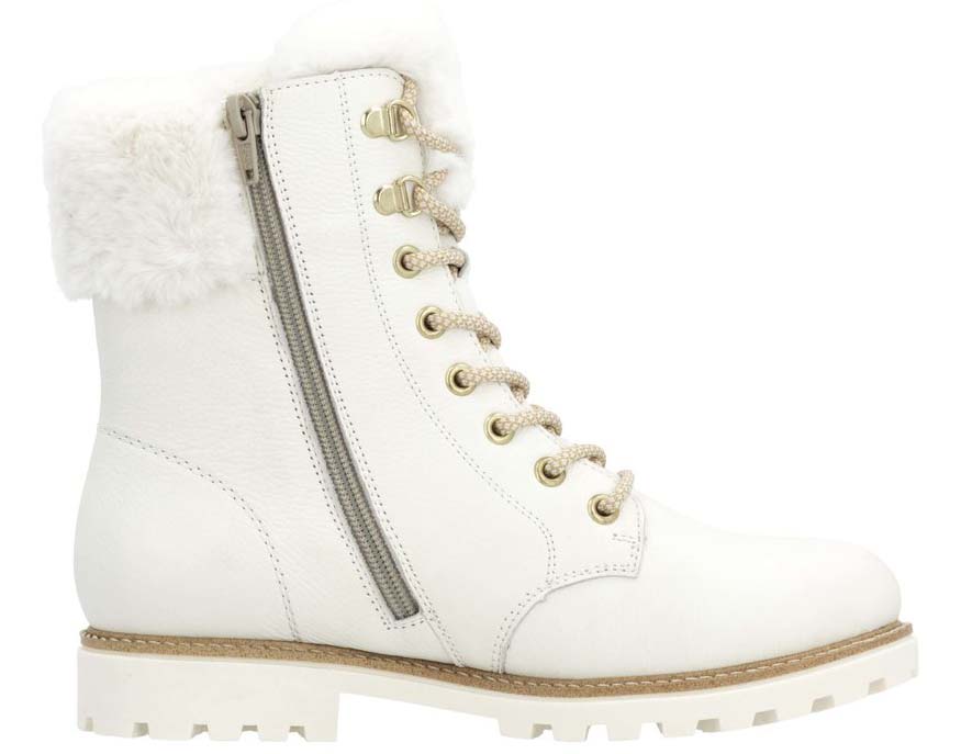 Dirtywhite Warmlined Lace Up Boot