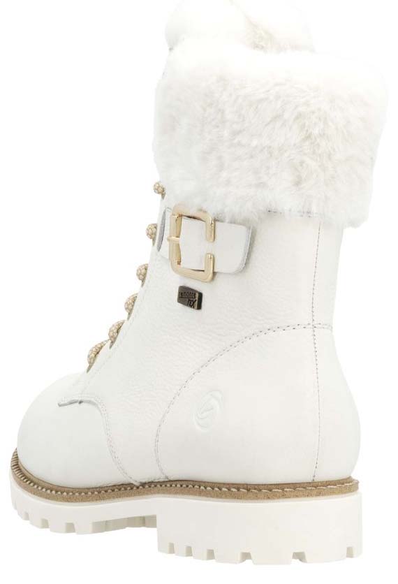 Dirtywhite Warmlined Lace Up Boot