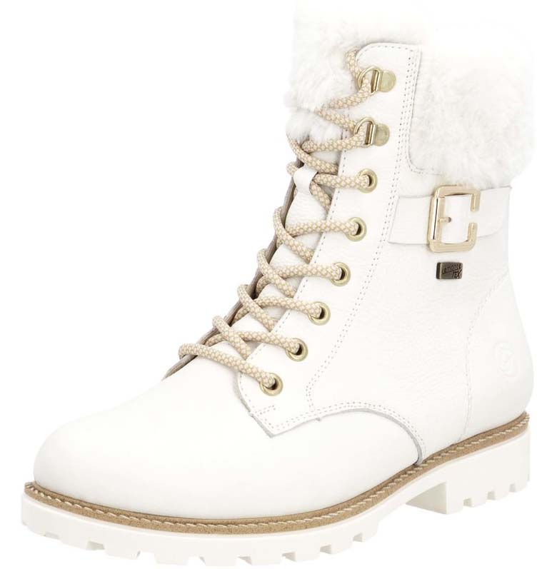 Dirtywhite Warmlined Lace Up Boot