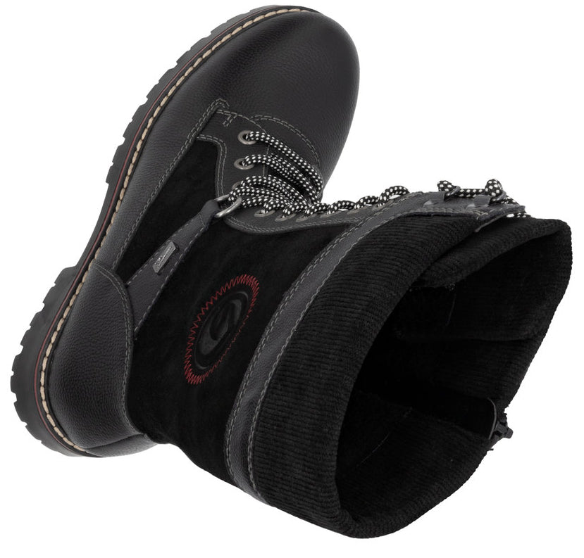 Tall Black Flip Grip Boot