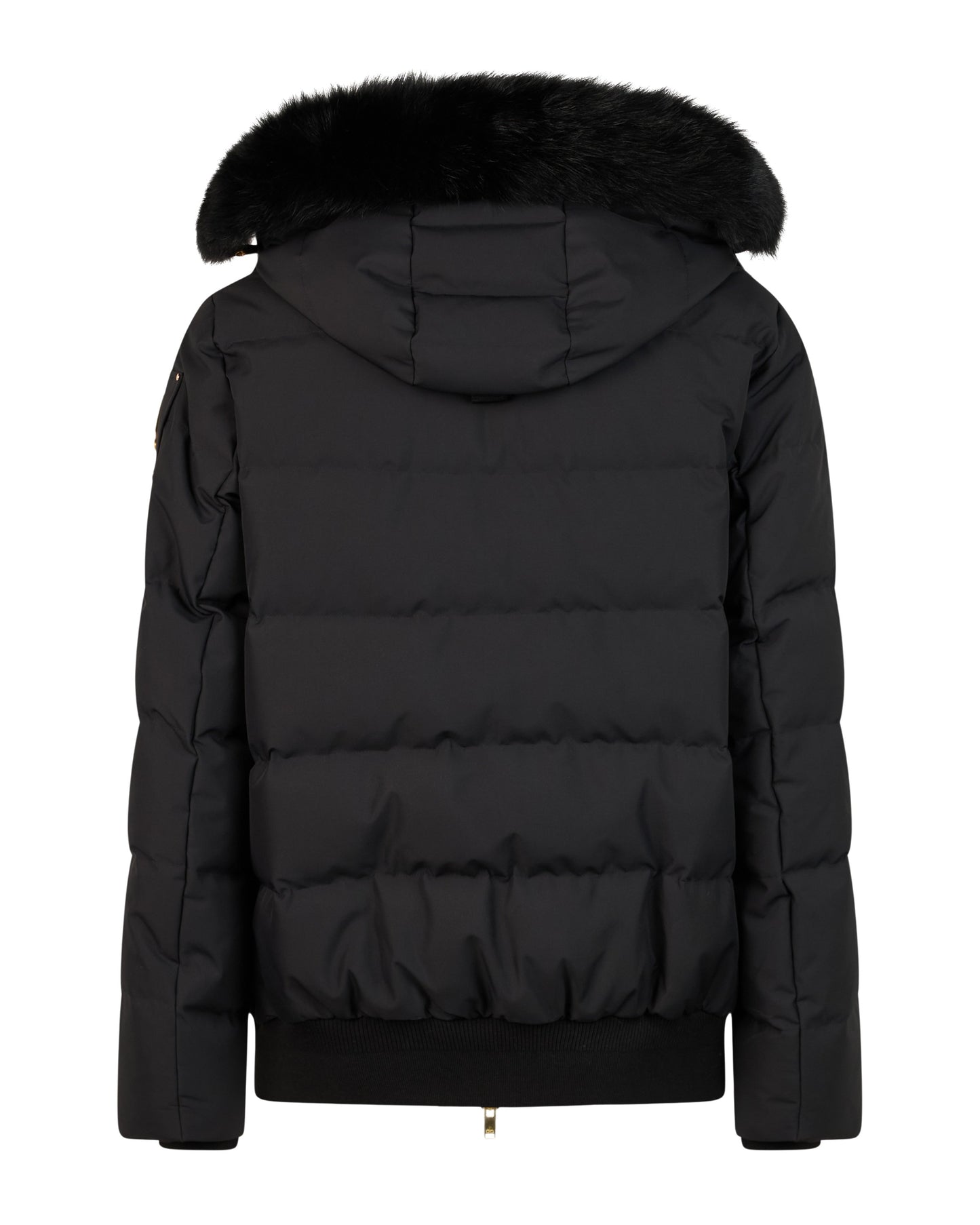 Cloud Bomber Shearling Gold Black With Black Shearling